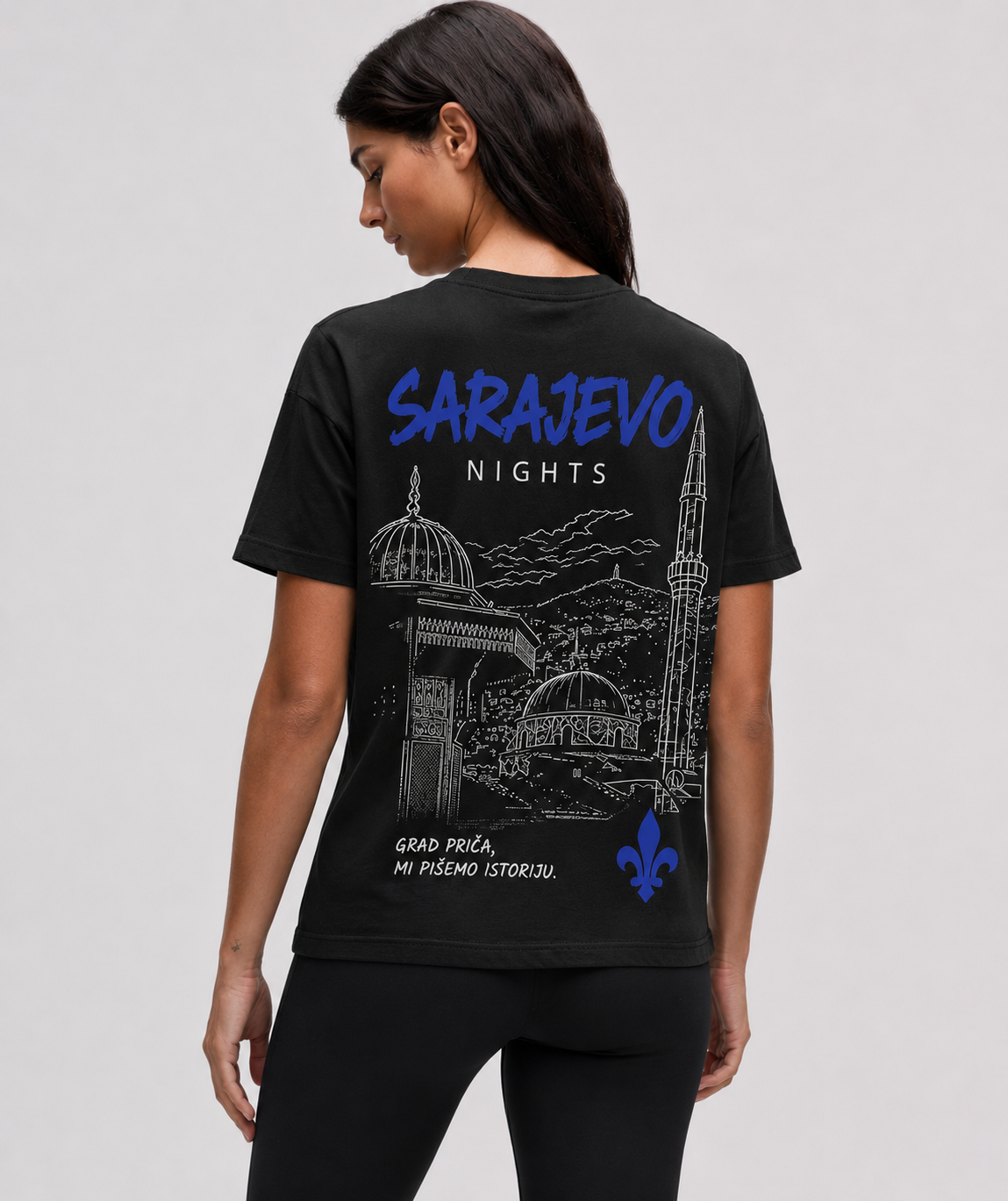 Sarajevo Nights - Black Tee