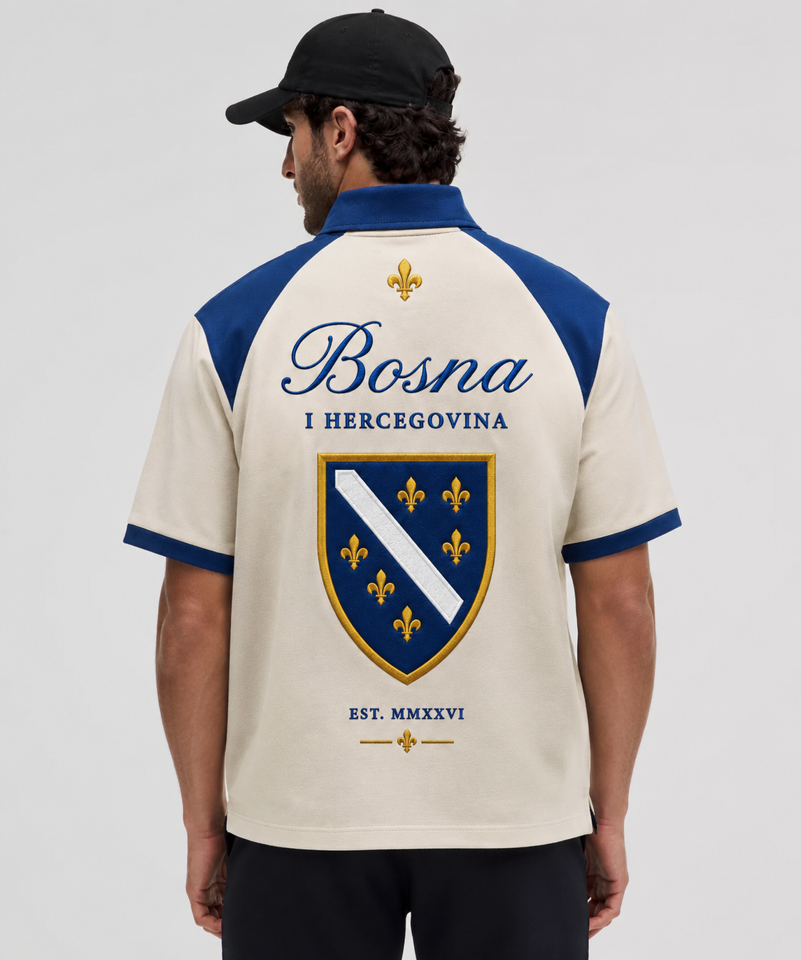 Bosna I Hercegovina - Cream Polo UNISEX