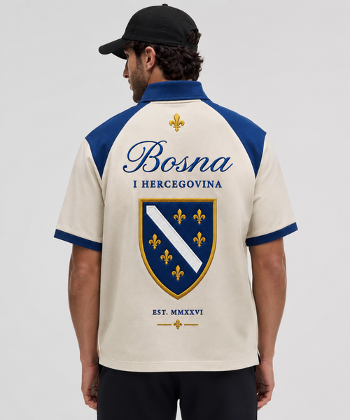 Bosna I Hercegovina - Cream Polo UNISEX
